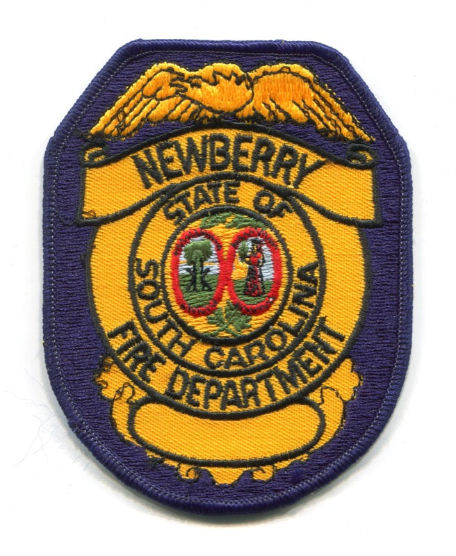Newberry Fire Department Patch South Carolina SC