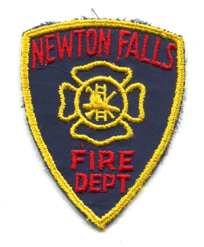 Newton Falls Fire Department Patch Ohio OH