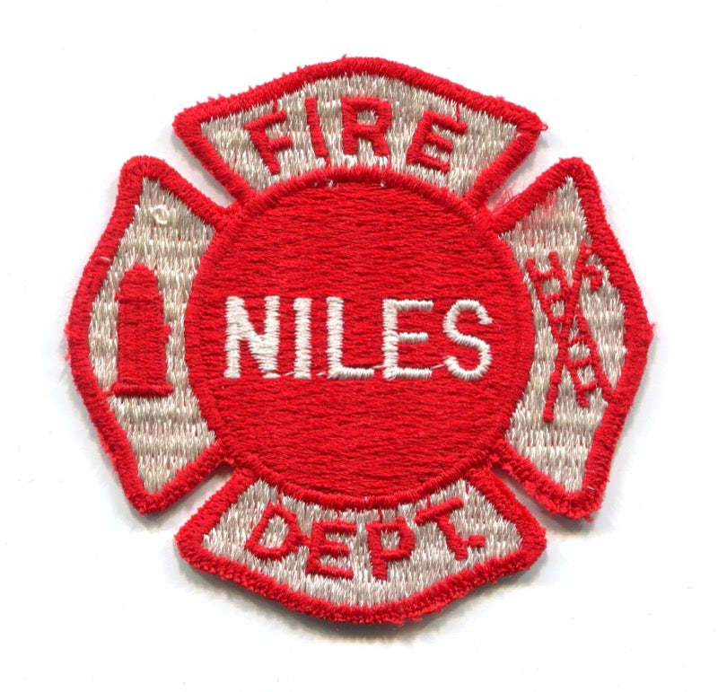 Niles Fire Department Patch Illinois IL