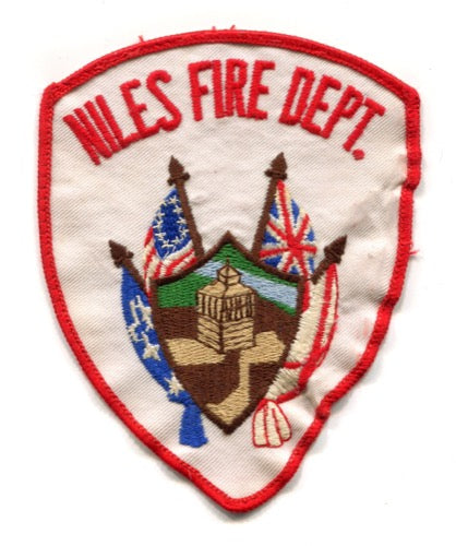 Niles Fire Department Patch Michigan MI