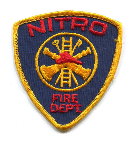 Nitro Fire Department Patch West Virginia WV