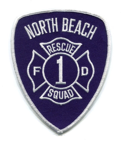 North Beach Fire Department Rescue Squad 1 Patch Maryland MD