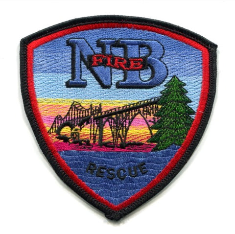 North Bend Fire Rescue Department Patch Oregon OR
