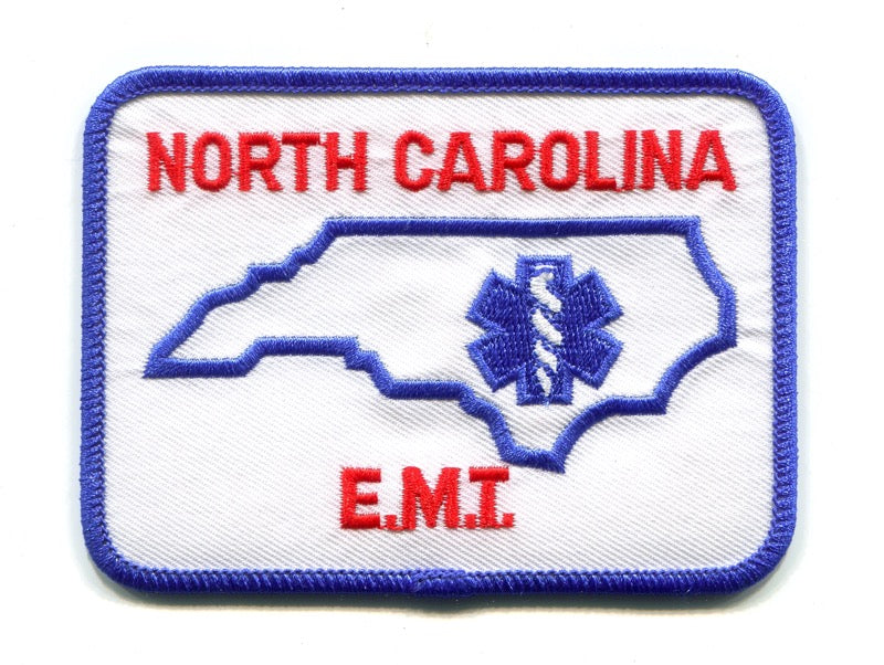 North Carolina State Emergency Medical Technician EMT EMS Patch North Carolina NC
