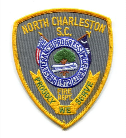 North Charleston Fire Department Patch South Carolina SC