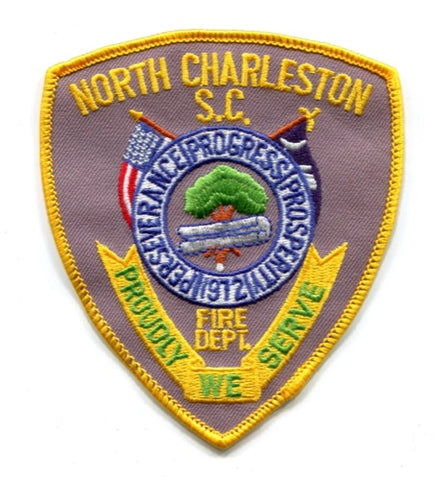 North Charleston Fire Department Patch South Carolina SC