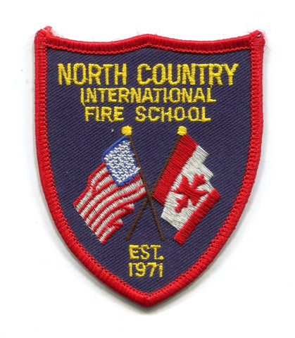 North Country International Fire School Patch Vermont VT