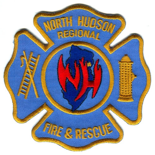 North Hudson Regional Fire and Rescue Department Patch New Jersey NJ