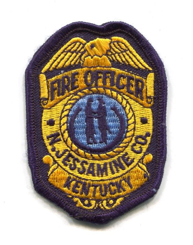 North Jessamine County Fire Department Fire Officer Patch Kentucky KY