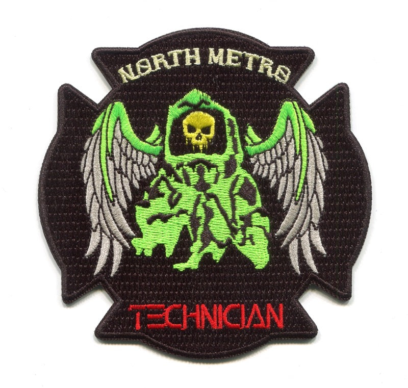 North Metro Fire Rescue District HazMat Technician Patch Colorado CO