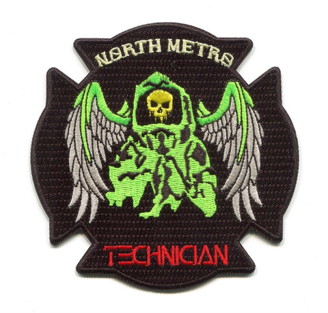 North Metro Fire Rescue District HazMat Technician Patch Colorado CO