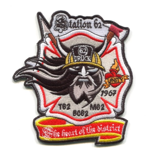 North Metro Fire Rescue District Station 62 Patch Colorado CO