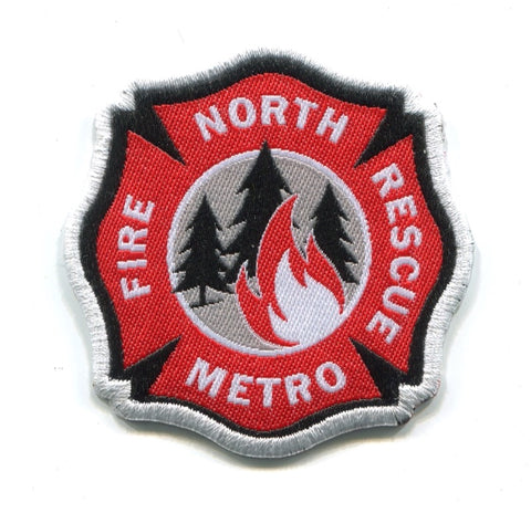 North Metro Fire Rescue District Wildland Patch Colorado CO