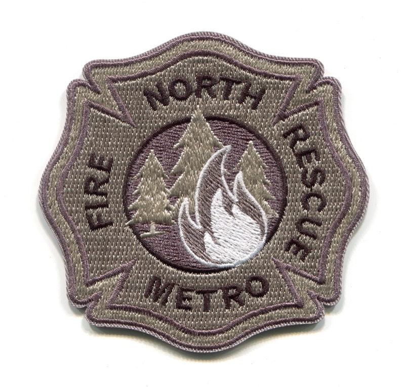 North Metro Fire Rescue District Wildland Patch Colorado CO