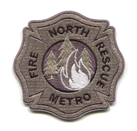 North Metro Fire Rescue District Wildland Patch Colorado CO