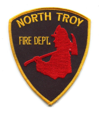 North Troy Fire Department Patch Vermont VT