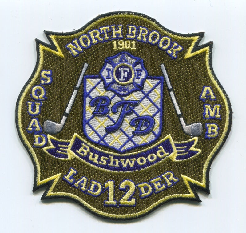 Northbrook Fire Department Station 12 Bushwood Patch Illinois IL