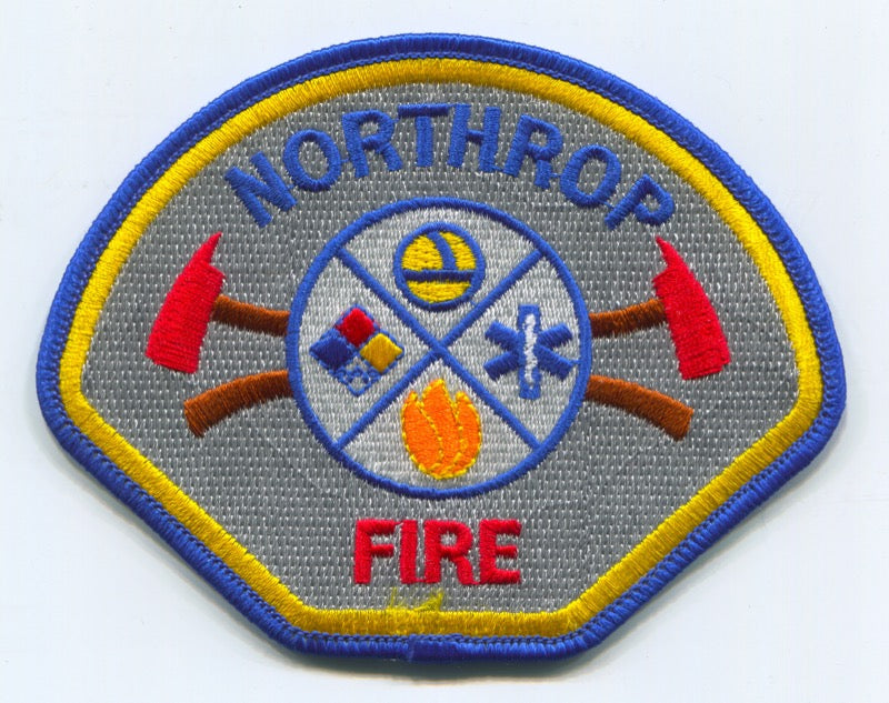Northrop Fire Department Patch California CA