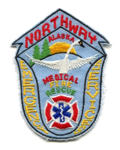 Northway Emergency Services Fire Rescue Medical Patch Alaska AK