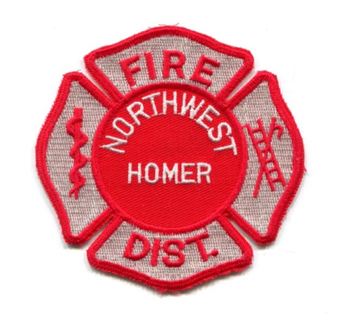 Northwest Homer Fire District Patch Illinois IL