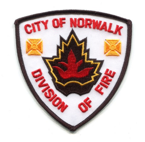 Norwalk Division of Fire Department Patch Ohio OH