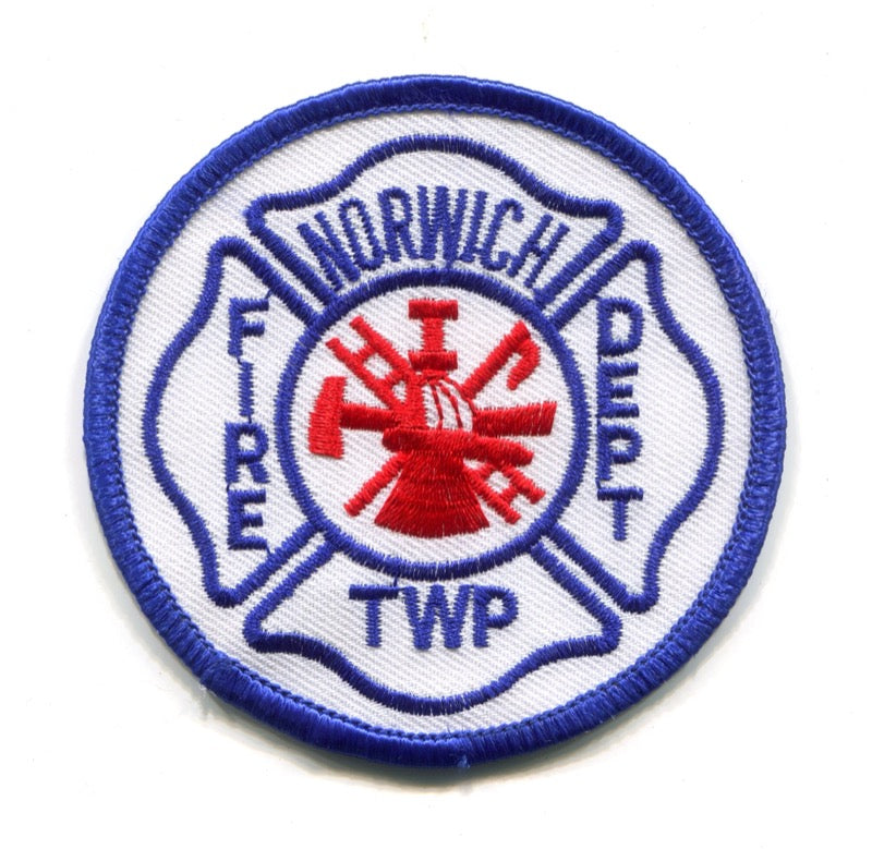 Norwich Township Fire Department Patch Ohio OH
