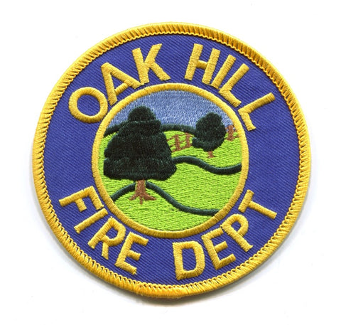 Oak Hill Fire Department Patch West Virginia WV