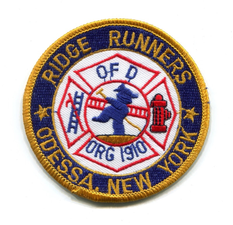 Odessa Fire Department Patch New York NY