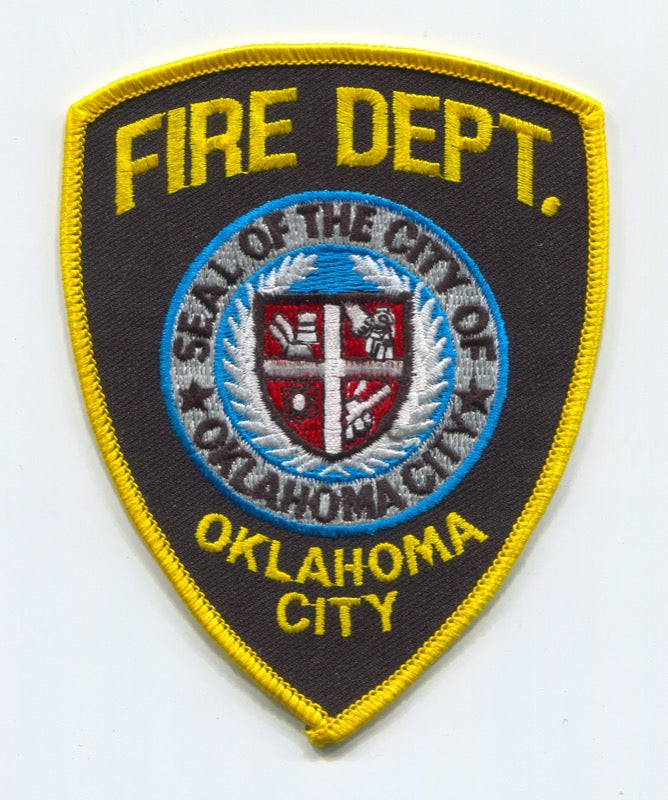 Oklahoma City Fire Department Patch Oklahoma OK