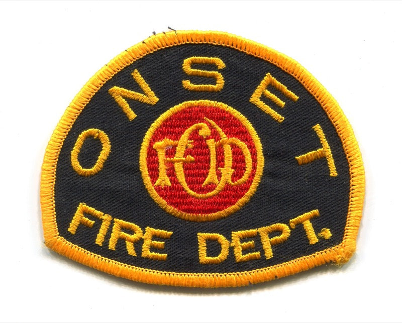 Onset Fire Department Patch Massachusetts MA
