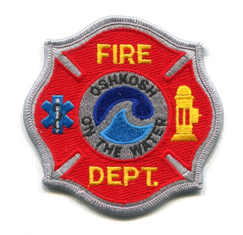 Oshkosh Fire Department Patch Wisconsin WI