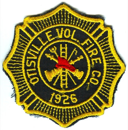 Otisville Volunteer Fire Company Patch New York NY