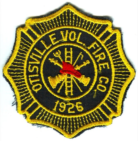 Otisville Volunteer Fire Company Patch New York NY