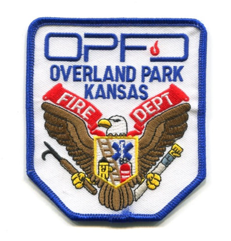Overland Park Fire Department Patch Kansas KS