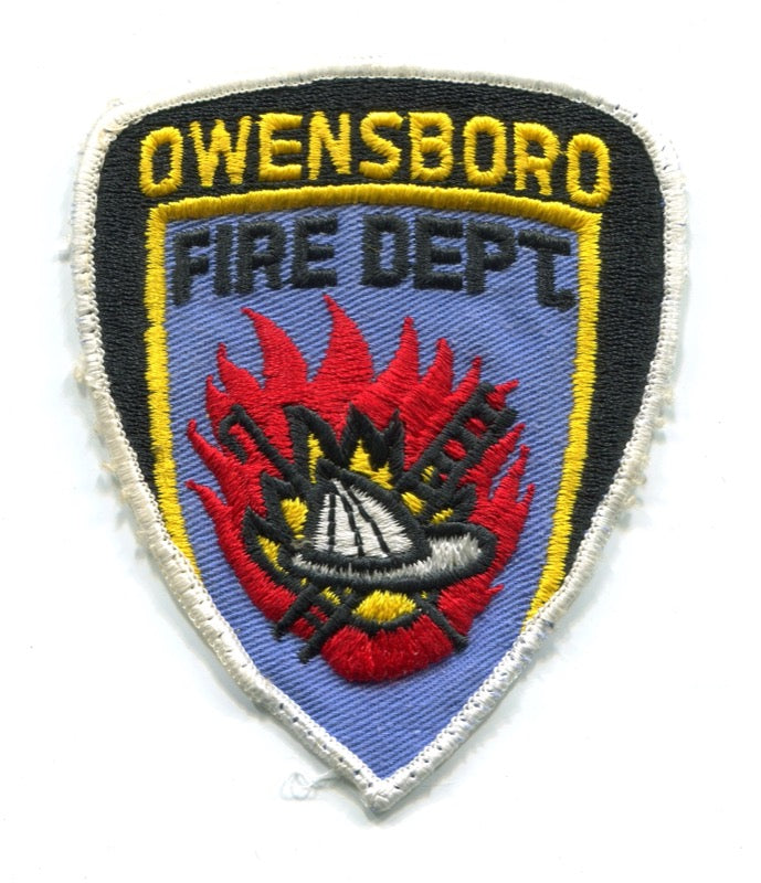 Owensboro Fire Department Patch Kentucky KY