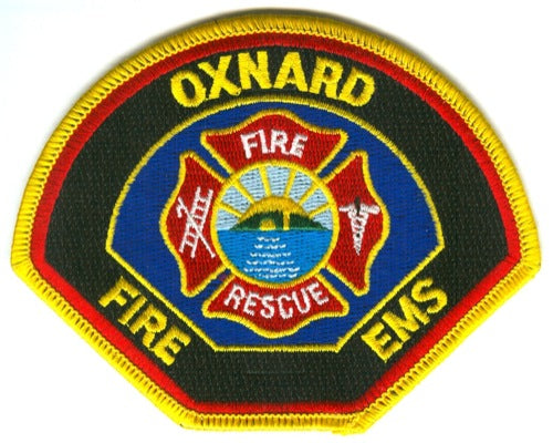 Oxnard Fire Rescue EMS Department Patch California CA