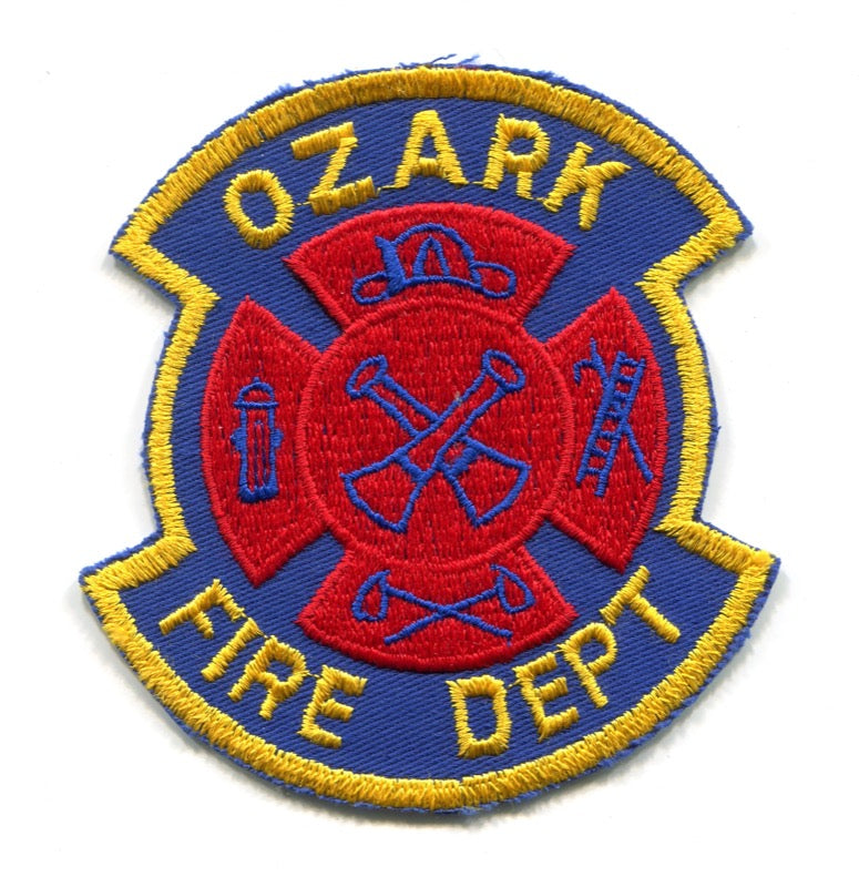 Ozark Fire Department Patch Arkansas AR