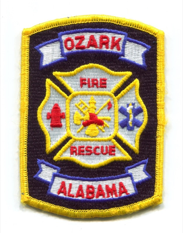 Ozark Fire Rescue Department Patch Alabama AL