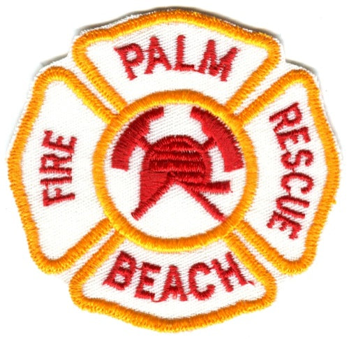 Palm Beach Fire Rescue Department Patch Florida FL