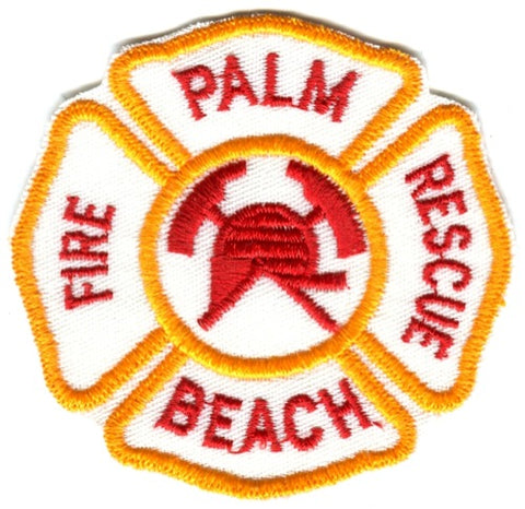 Palm Beach Fire Rescue Department Patch Florida FL