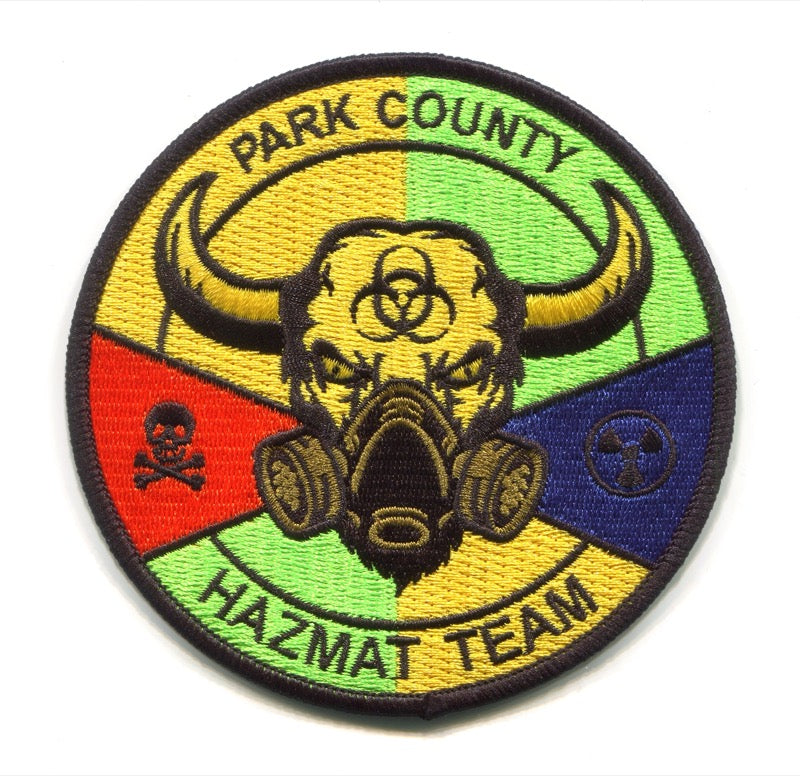 Park County Hazardous Materials Team Patch Colorado CO