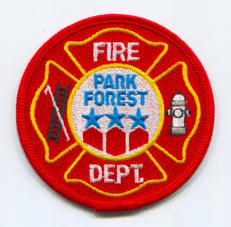 Park Forest Fire Department Patch Illinois IL