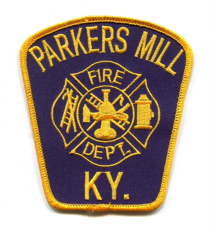 Parkers Mill Fire Department Patch Kentucky KY