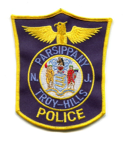 Parsippany Troy Hills Police Department Patch New Jersey NJ