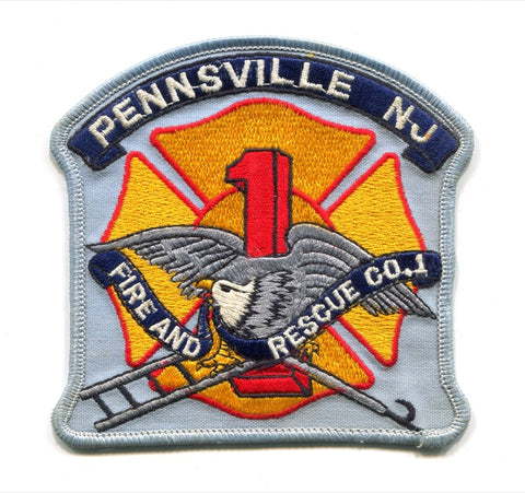 Pennsville Fire and Rescue Company 1 Patch New Jersey NJ