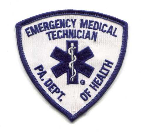 Pennsylvania State Emergency Medical Technician EMT EMS Patch Pennsylvania PA