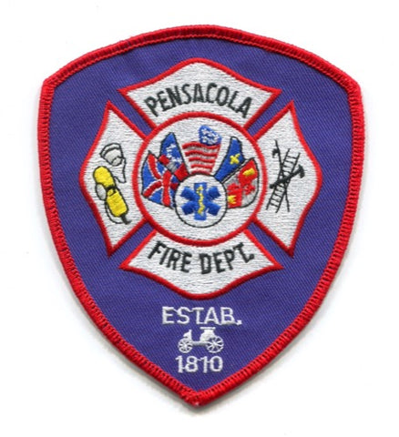 Pensacola Fire Department Patch Florida FL