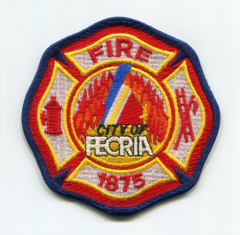 Peoria Fire Department Patch Illinois IL