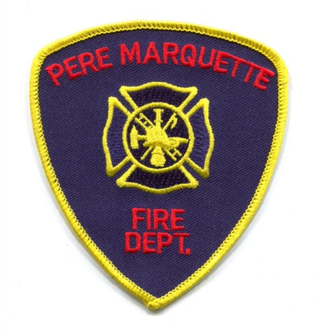 Pere Marquette Fire Department Patch Michigan MI