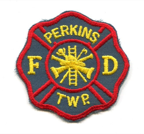 Perkins Township Fire Department Patch Ohio OH